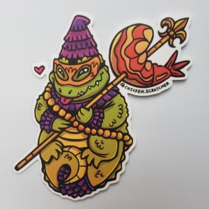 Cajun Mardi Gras Gator