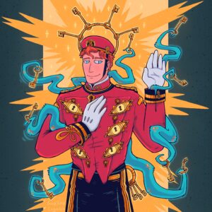 The Doorman Art Print